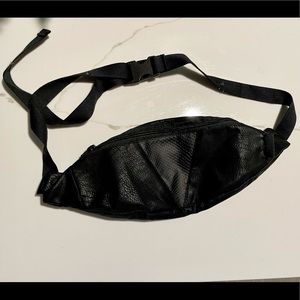 Handmade leather belt bag